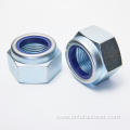 ISO 7040 M8 Nylon Insert hexagon lock nut